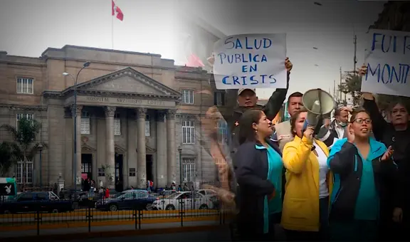 Trabajadores de hospital Loayza protestan por abandono y corrupción del Minsa: "No hay medicamentos"