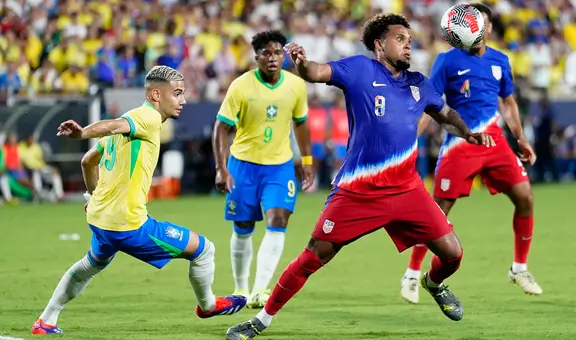¡Sin daños! Estados Unidos igualó 1-1 ante Brasil por el amistoso internacional previo a la Copa América