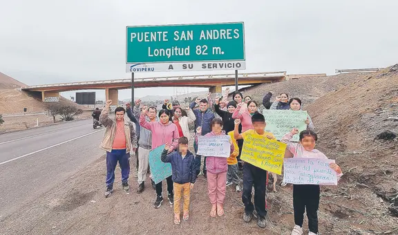 Peligro en Cañete: posible colapso de puente podría aislar a más de 5.000 habitantes