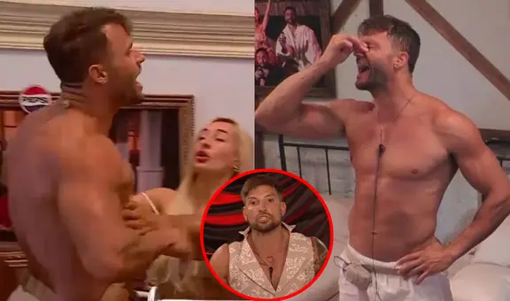 Fabio Agostini EXPLOTA en reality 'Ganar o Servir': español escupió a participante y casi se van a los golpes