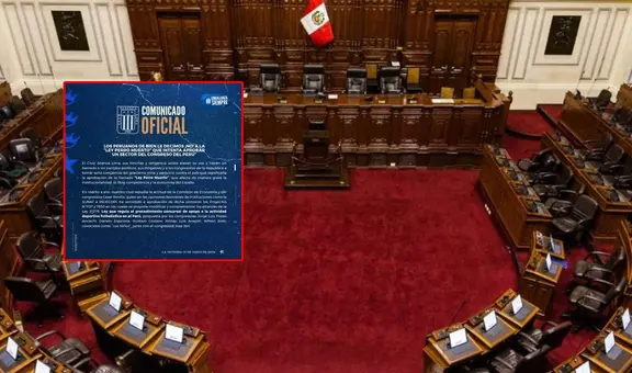 Alianza Lima emite fuerte comunicado contra la modificación de la ley concursal y apunta a congresistas