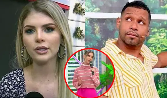 'Giselo' 'trolea' a Brunella Horna por la diferencia de edad con Richard Acuña, pero ella lo encara