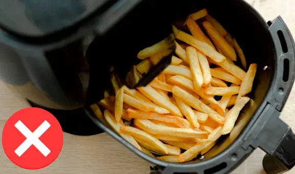 ¿Problemas al usar la freidora de aire? Sigue estos trucos para evitar que tus comidas sepan mal