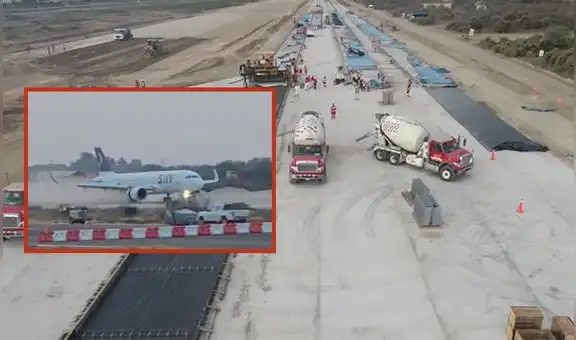 Aeropuerto de Piura con nueva pista provisional: ¿cuál es el avance de las obras en el terminal aéreo?