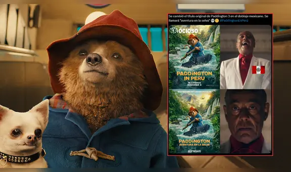 'Paddington en Perú' cambia a 'Paddington: Aventura en la selva' en México y desata polémica en redes