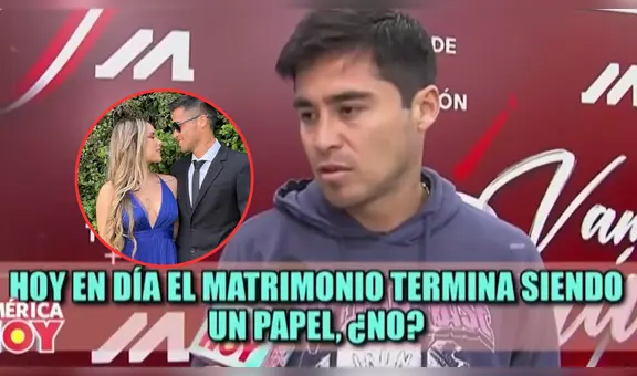 'Gato' Cuba da insólita respuesta sobre un posible matrimonio con Ale Venturo: “Termina siendo un papel”