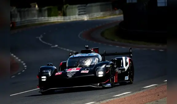TOYOTA GAZOO Racing probó la pista de Le Mans