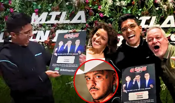 Grupo 5 GANA importante premio en Festival de Milano y vence al mexicano Christian Nodal