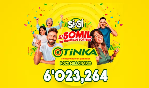 Resultados de La Tinka EN VIVO: transmisión ONLINE y números ganadores del domingo 16 de junio