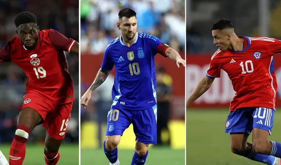 Atención, Perú: los CONVOCADOS de Chile, Argentina y Canadá para la Copa América