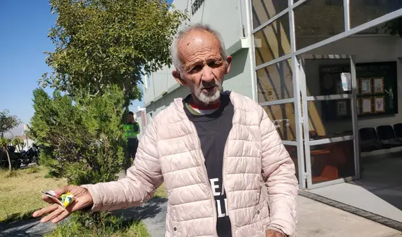 Hijo abandona a su padre anciano de 81 años en el Día del Padre: hombre fue auxiliado por policías en Arequipa