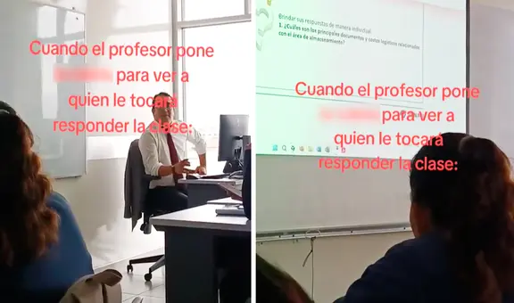 Profesor de Senati usa ruleta digital para elegir a alumnos que participarán en clase: "Sorteos que no quisiera ganar"