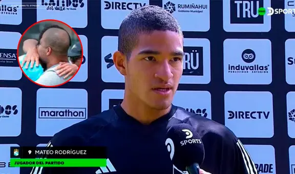 Alberto Rodríguez y el sentido mensaje a su hijo tras perder la final de la Copa Mitad del Mundo