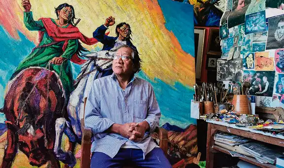 Puro retrato: trazo y fuego