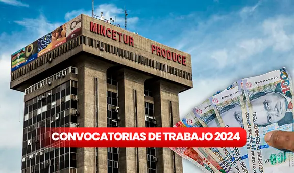 Produce abre convocatoria de trabajo y ofrece sueldos de hasta S/12.000: puedes postular si eres egresado técnico