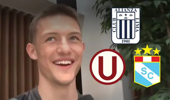 Oliver Sonne y su INESPERADA respuesta al ser consultado por el equipo de la Liga 1 del que es hincha