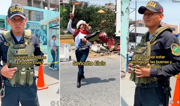 Peruana conmueve con espectacular regalo que envió a su novio policía y en redes reaccionan: “Volví a creer en el amor”