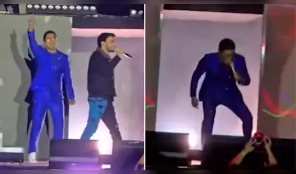 Grupo 5: Christian Yaipén soltó un tremendo ‘gallazo’ en pleno concierto junto a Tomás Suárez-Vértiz