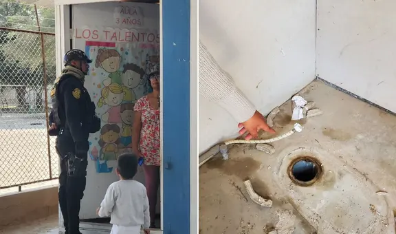 Se roban hasta inodoros: delincuentes arrasan con colegios de Piura