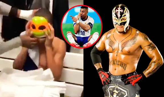 ¡Mbappé, la estrella enmascarada! Memes divertidos inundan las redes por la lesión de nariz del jugador francés