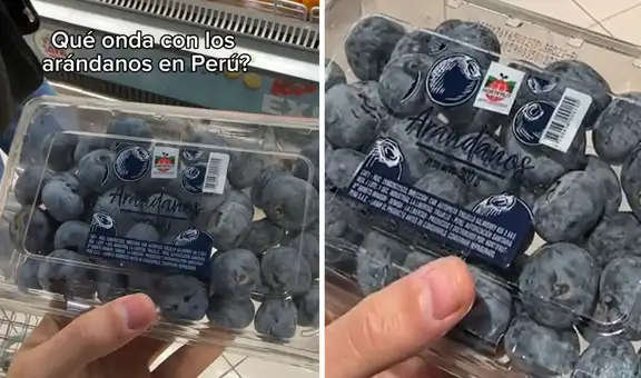 Argentino queda sorprendido con el tamaño de los arándanos en Perú y dicen: “Todo es ‘taypá’”