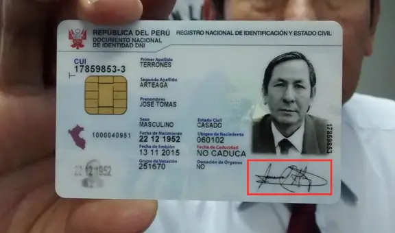 Cambio de firma en DNI: estos son los documentos a mi nombre debo modificar, según Reniec