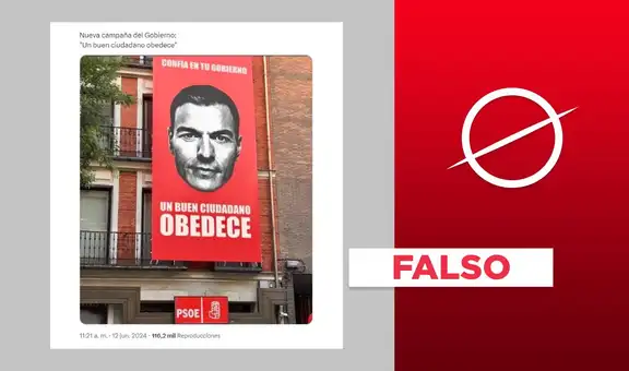 Imagen no evidencia nueva campaña "Un buen ciudadano obedece" del Gobierno de España en 2024