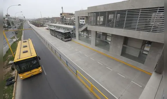 Funcionamiento de tramo norte del Metropolitano no será de inmediato