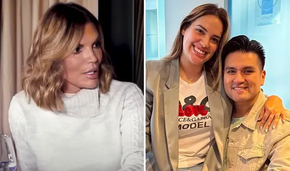 Jessica Newton se pronuncia tras presunta infidelidad de Deyvis Orosco a su hija Cassandra Sánchez de Lamadrid