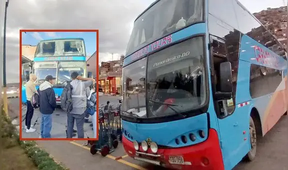 Chofer baleado por delincuentes en carretera de Cusco continua viaje para evitar asalto a pasajeros