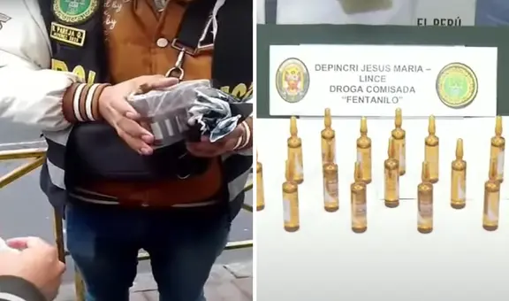 Detienen a sujeto que vendía ampollas de fentanilo, la ‘droga zombi’, en Cercado de Lima