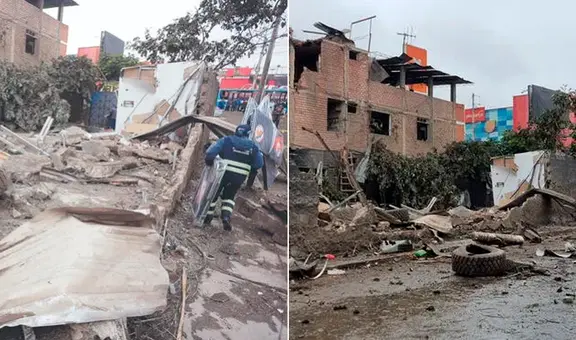 A un mes de explosión en grifo de VMT familias afectadas aún no son indemnizados: "Nuestra casa sigue en escombros"