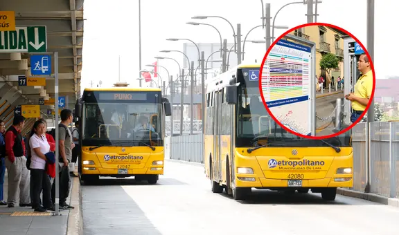 Metropolitano: conoce cuándo deben operar formalmente las 13 nuevas estaciones en el tramo norte