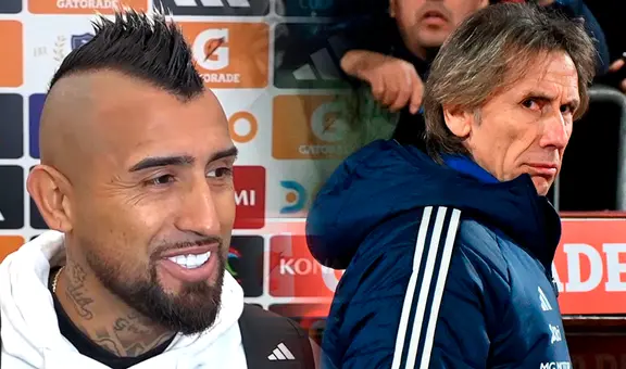 Arturo Vidal ninguneó a Ricardo Gareca por no convocarlo a la Copa América: "No lo conozco"