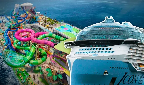 El crucero más grande del mundo, puede alojar hasta 10.000 personas y tardó más de 50 años en construirse