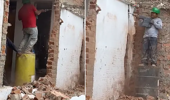 Peruana descubre que su vecino construyó baño con su pared: "Tenía hasta porcelanato"