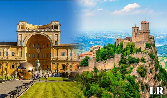 El ÚNICO país que tienen 2 naciones dentro de su territorio: una es la república más antigua del mundo