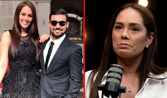 Karen Schwarz y Ezio Oliva se distanciarán por viaje del cantante y exmodelo expresó su tristeza en redes