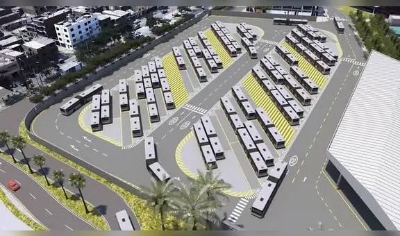 El nuevo terminal del Metropolitano en Lima Norte: tendrá 13 estaciones y recibirá 100.000 viajes al día