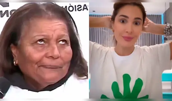 ¿Doña Peta marca distancia de Ana Paula Consorte?: “Recién la estoy conociendo”