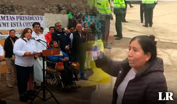 Dina Boluarte es acusada de llevar "portátiles" para aparentar apoyo a su gobierno