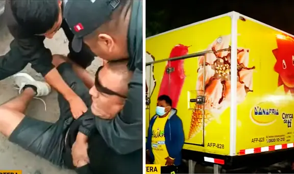 Callao: atrapan a delincuentes en persecución tras robar a repartidores de helados