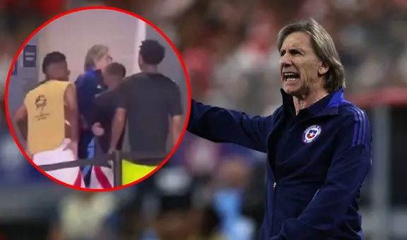 Revelan que Ricardo Gareca se habría molestado porque no saludó a jugadores de Perú antes del Perú vs Chile