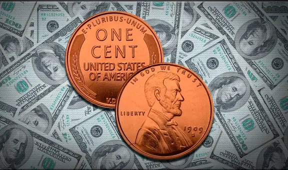 El codiciado centavo de dólar, conocido como 'penique Lincoln', que puedes vender por hasta US$ 365 mil en Estados Unidos