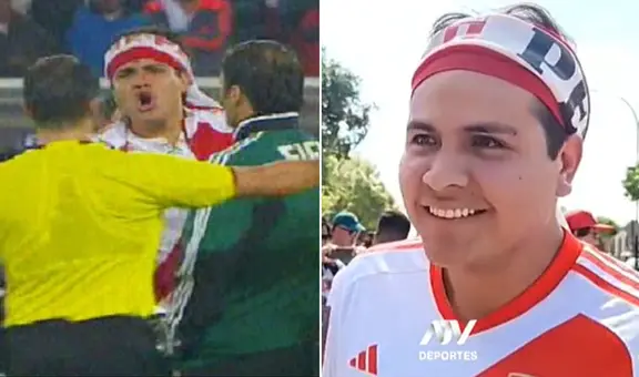 ¡Una leyenda! Reaparece hincha peruano que confrontó a árbitro y criticó eliminación del Mundial 2014