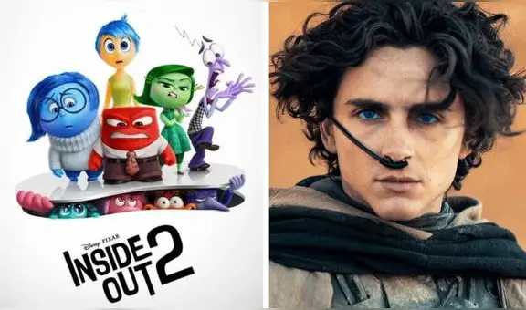 'Intensamente 2' de Pixar supera a 'Dune 2' con Timothée Chalamet en la taquilla mundial del 2024
