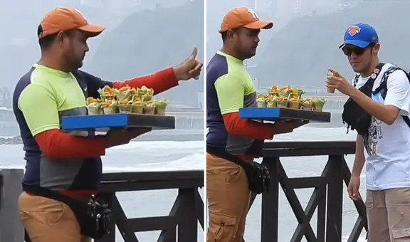 Peruano intenta engañar a venezolano, pero recibe emotiva lección: "¡Hombre con valores!"