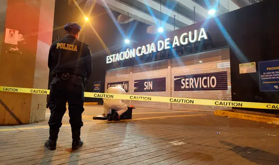 San Juan de Lurigancho: delincuentes detonan explosivo frente a estación Caja de Agua del tren