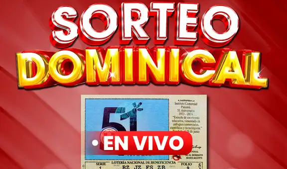 Lotería Nacional de Panamá EN VIVO: resultados del 'Sorteo Dominical' hoy, 23 de junio, vía Telemetro