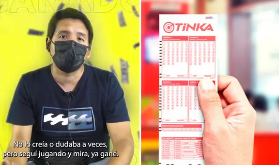 Peruano que ganó S/50.000 de LA TINKA asombra con su increíble estrategia: "No pierdo la rutina"